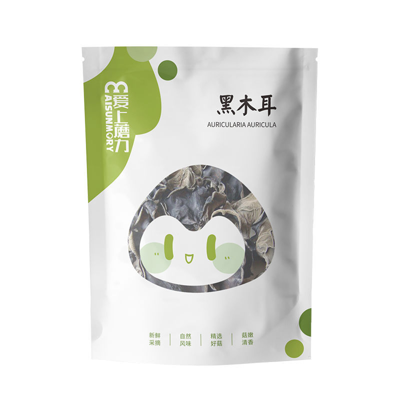 干品黑木耳50g*5包+银耳30g*1包
