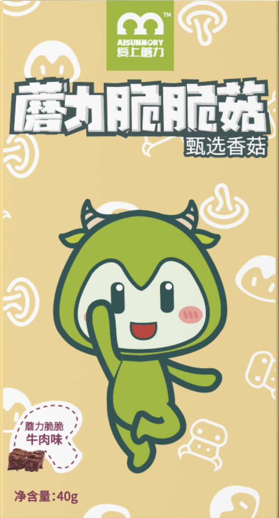 蘑力脆脆菇盒-牛肉味40g